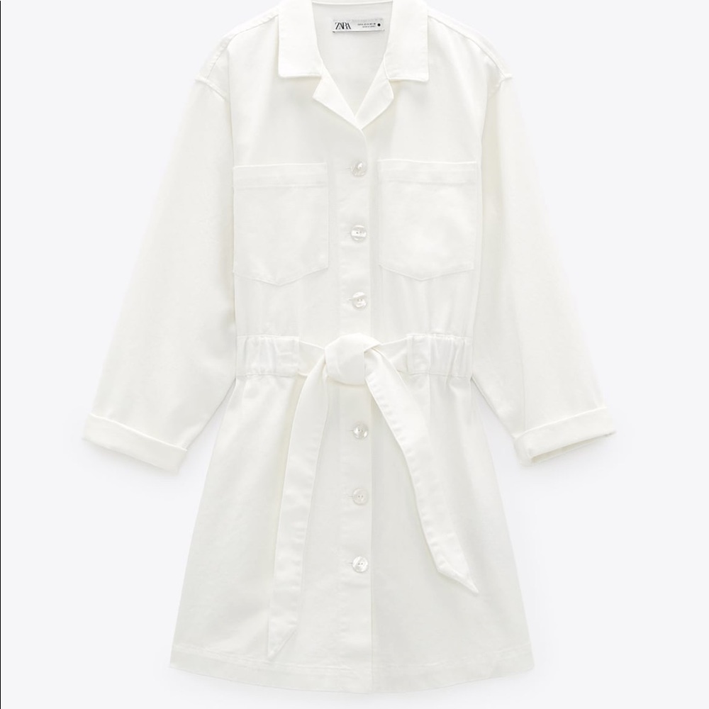 Zara belted dress NWOT - size XS